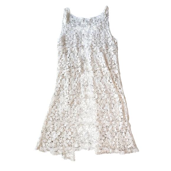 Vivid Importers Open Front Lace Midi Cardigan OS - Picture 6 of 7